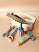 Load image into Gallery viewer, Mini Eco Tool Box Play Set - Rainbow