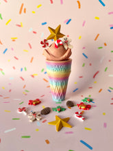 Load image into Gallery viewer, Jumbo Choc Bomb Icecream Cone - Rainbow