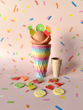 Load image into Gallery viewer, Jumbo Choc Bomb Icecream Cone - Rainbow