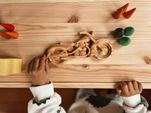 Load image into Gallery viewer, Wooden Motorbike Toy/Decor
