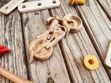 Load image into Gallery viewer, Wooden Motorbike Toy/Decor