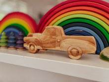 Load image into Gallery viewer, Wooden Retro Ute Toy/Decor