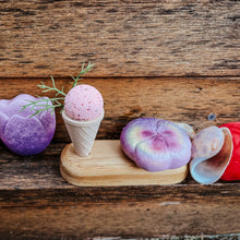 Load image into Gallery viewer, Wooden Icecream Cone Stand 2-Hole