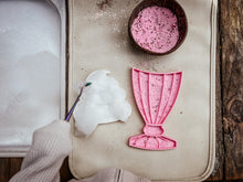 Load image into Gallery viewer, Large Sundae Cup Trinket Tray / Bioplastic Sensory Tray (2-piece)