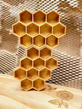 Load image into Gallery viewer, MINI Wooden Honeycomb Trinket Tray