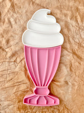 Load image into Gallery viewer, Large Sundae Cup Trinket Tray / Bioplastic Sensory Tray (2-piece)