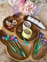 Load image into Gallery viewer, Rainbow Flower Spoons