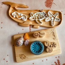 Load image into Gallery viewer, Large Wooden Whale Trinket Tray