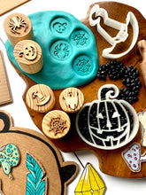 Load image into Gallery viewer, Wooden Halloween Stamps HALF PRICE