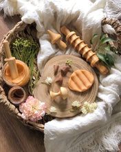 Load image into Gallery viewer, Wooden Patterned Rolling Pin