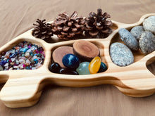 Load image into Gallery viewer, Large Wooden Brontosaurus Trinket Tray