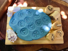 Load image into Gallery viewer, Wooden Sea Creatures Stamps