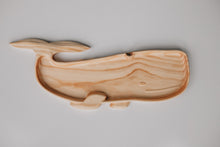 Load image into Gallery viewer, Large Wooden Whale Trinket Tray