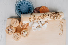 Load image into Gallery viewer, Wooden Engraved Roller - Ocean
