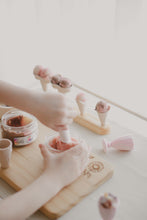 Load image into Gallery viewer, Wooden Icecream Cone Stand 4-Hole