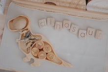 Load image into Gallery viewer, Large Wooden T-Rex Trinket Tray