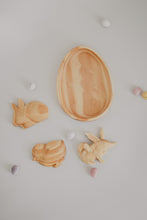 Load image into Gallery viewer, Wooden Mini Speckled Egg Trinket Tray
