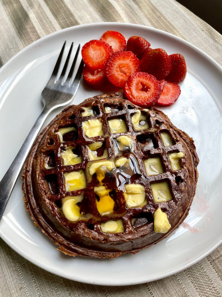 Healthy No Added Sugar Waffle Recipe