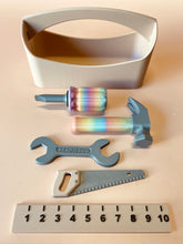 Load image into Gallery viewer, Mini Eco Tool Box Play Set - Rainbow