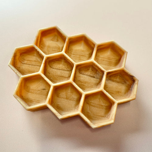 MINI Wooden Honeycomb Tray - SECONDS ($18 RRP for $8)