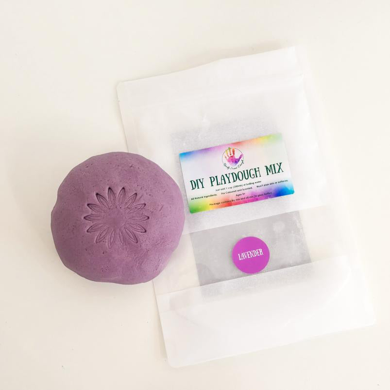Lavender DIY Playdough Mix (makes 600g)