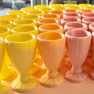 Pastel Sundae Cup Pack of 3 - HALF PRICE