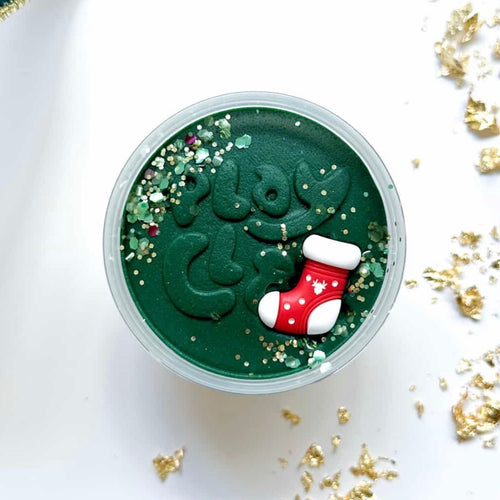 Green Christmas Play Clay - PRE-ORDER