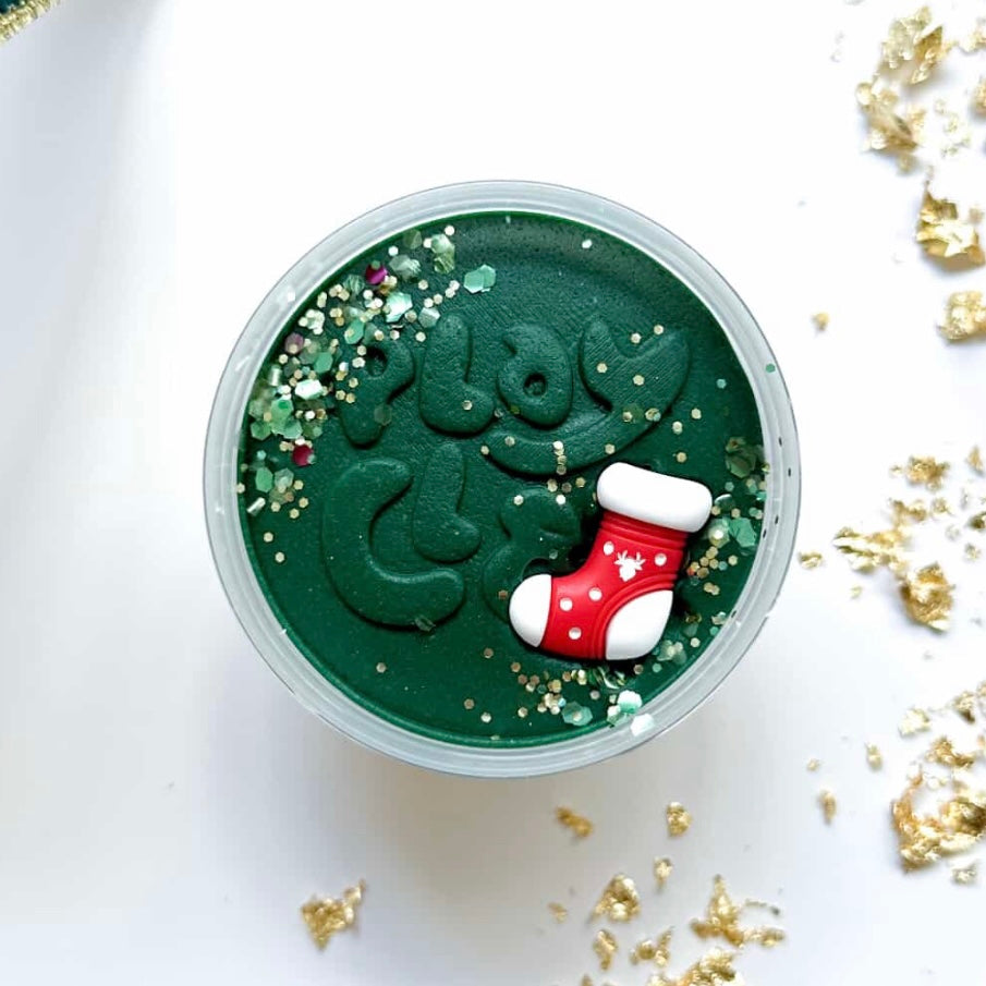 Green Christmas Play Clay - PRE-ORDER