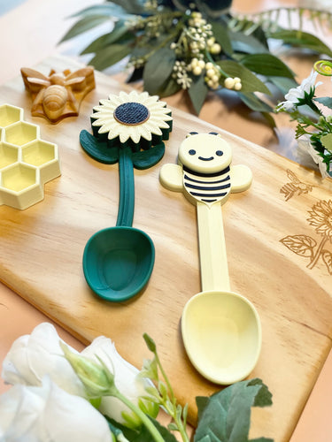 Bee + Sunflower Bio Spoons Bundle