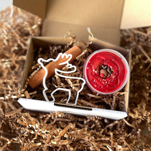 Christmas Playdough Kit - Rudolf