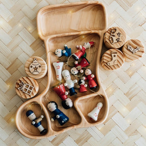 Wooden Christmas Trays Bundle