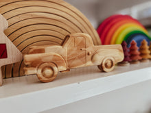 Load image into Gallery viewer, Wooden Retro Ute Toy/Decor