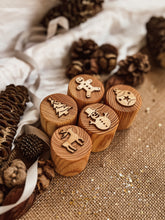 Load image into Gallery viewer, Wooden Christmas Stamps - Traditional