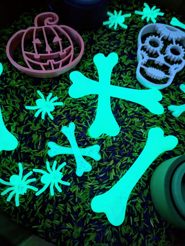 Glow-in-the-dark Bone Stirrers - Large