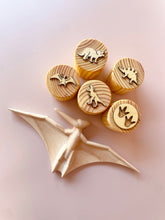 Load image into Gallery viewer, Wooden Dino Play Set - Seconds