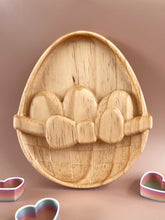 Load image into Gallery viewer, Wooden Egg Basket Tray
