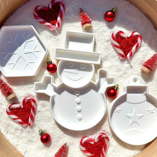 Snowman Bio Tray