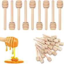 Load image into Gallery viewer, Mini Wooden Honey Dipper/Potion Stirrer