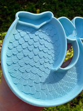 Load image into Gallery viewer, Mermaid Tail Trinket Tray / Bioplastic Sensory Tray