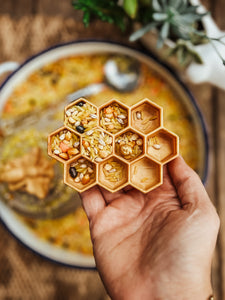 MINI Wooden Honeycomb Trinket Tray - LIMITED EDITION