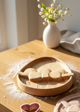 Load image into Gallery viewer, Wooden Egg Basket Tray