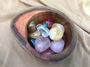 Wooden Trinket Bowl - Large