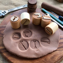 Load image into Gallery viewer, Wooden Tool Box Stamps