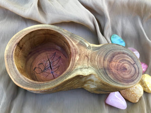 Wooden Trinket Bowl - Large Irregular
