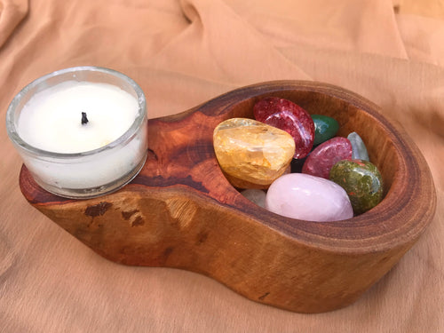 Wooden Trinket Bowl - Large Irregular