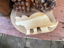 Load image into Gallery viewer, Wooden Triceratops ON SALE 40% OFF
