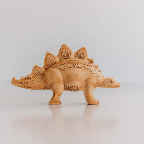 Wooden Stegosaurus / Stella Steggy