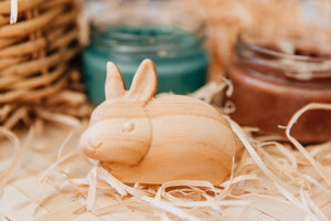 Beatrice Bunny / Wooden Bunny