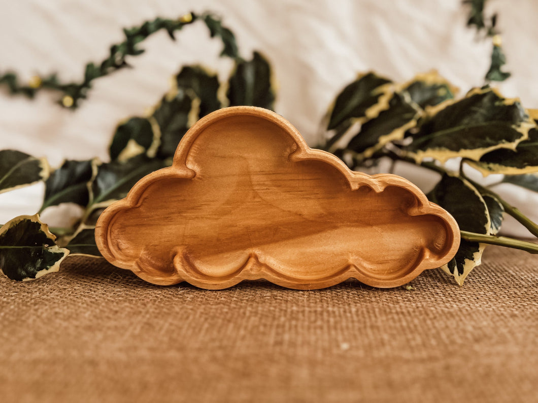 Wooden Mini Cloud Tray