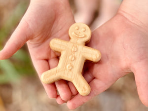 Wooden Gingerbread Buddy - ON SALE - SAVE $7